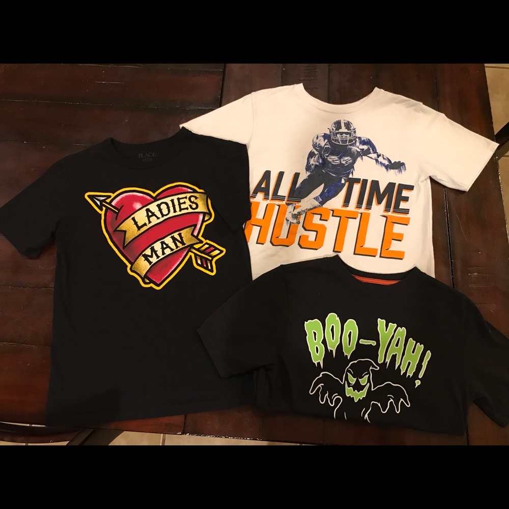 Childrens Place Boys T-Shirt Lot of 3.